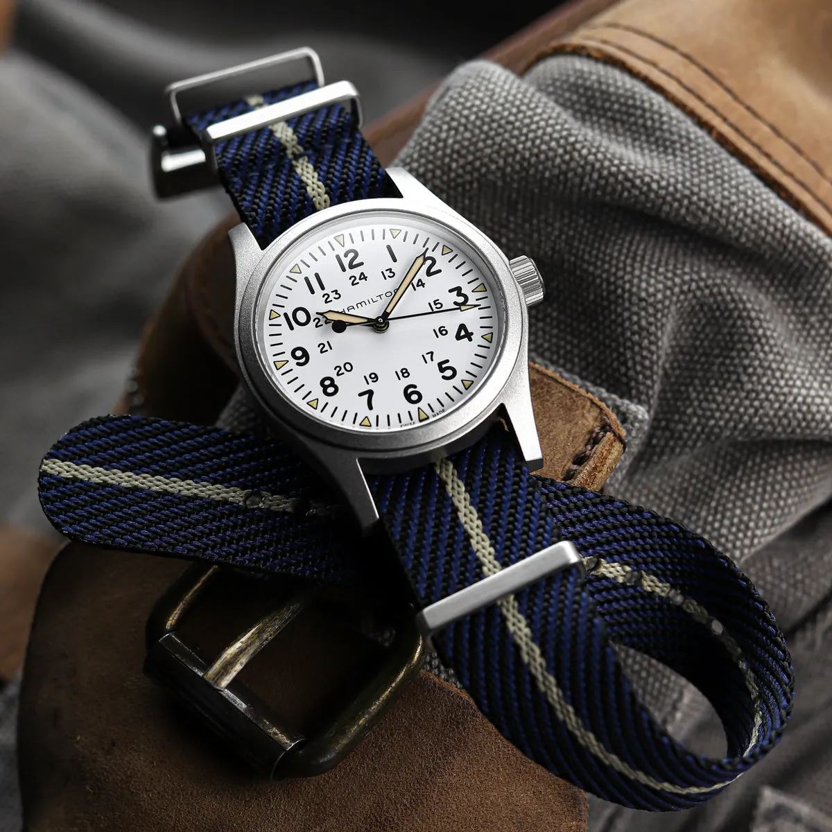 1973 British Military Watch Strap: INFANTRY - Ridgeback