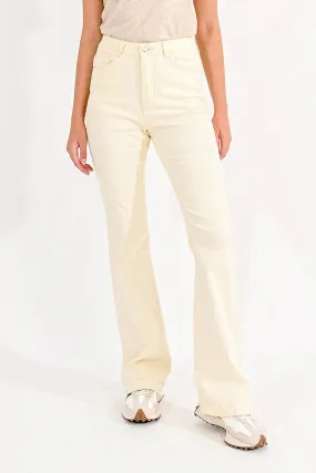 Boot-Cut Straight Pants