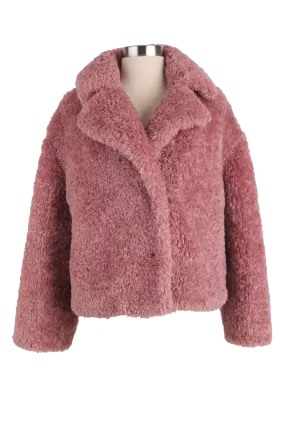 Faux Fur Bomber Jacket