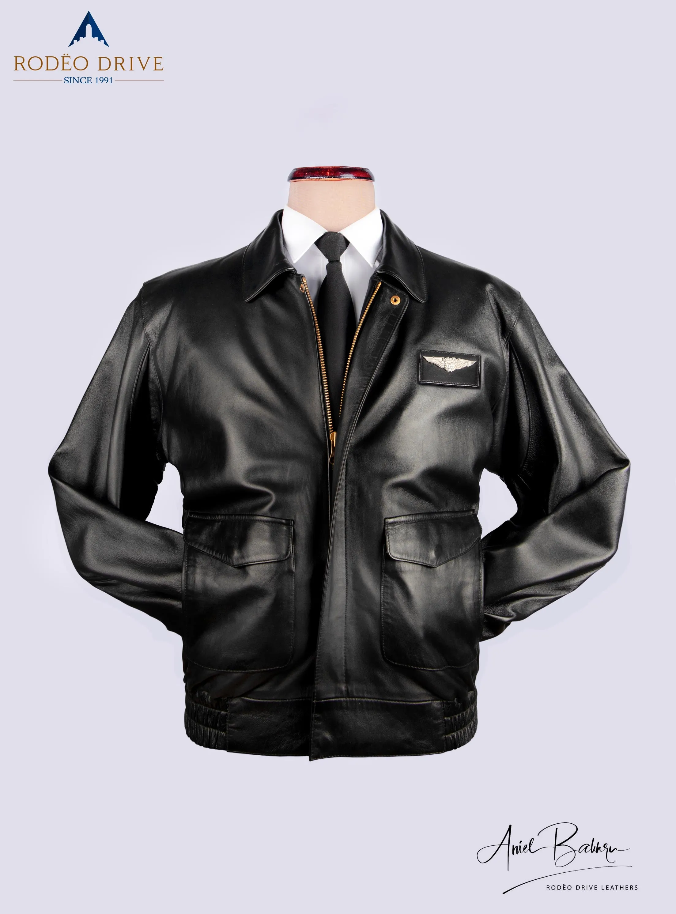 FedEx UNIFORM LEATHER JACKETS MEN