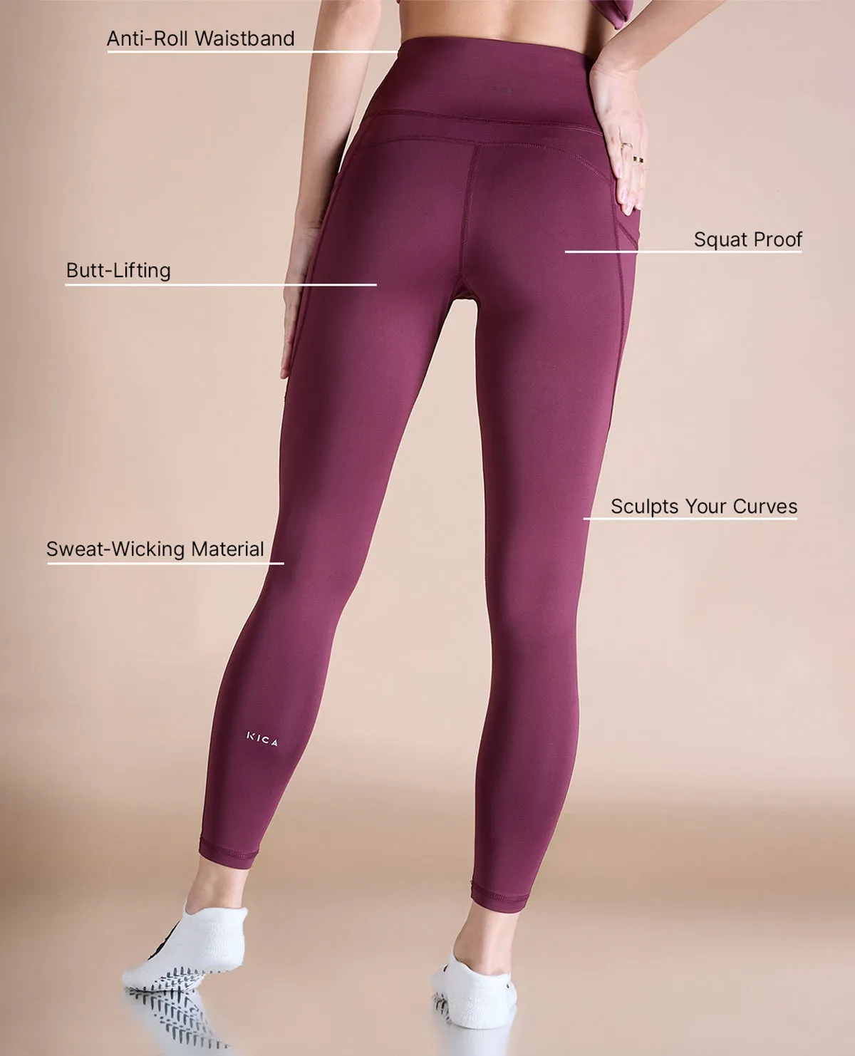 High Waisted Stretchable Leggings