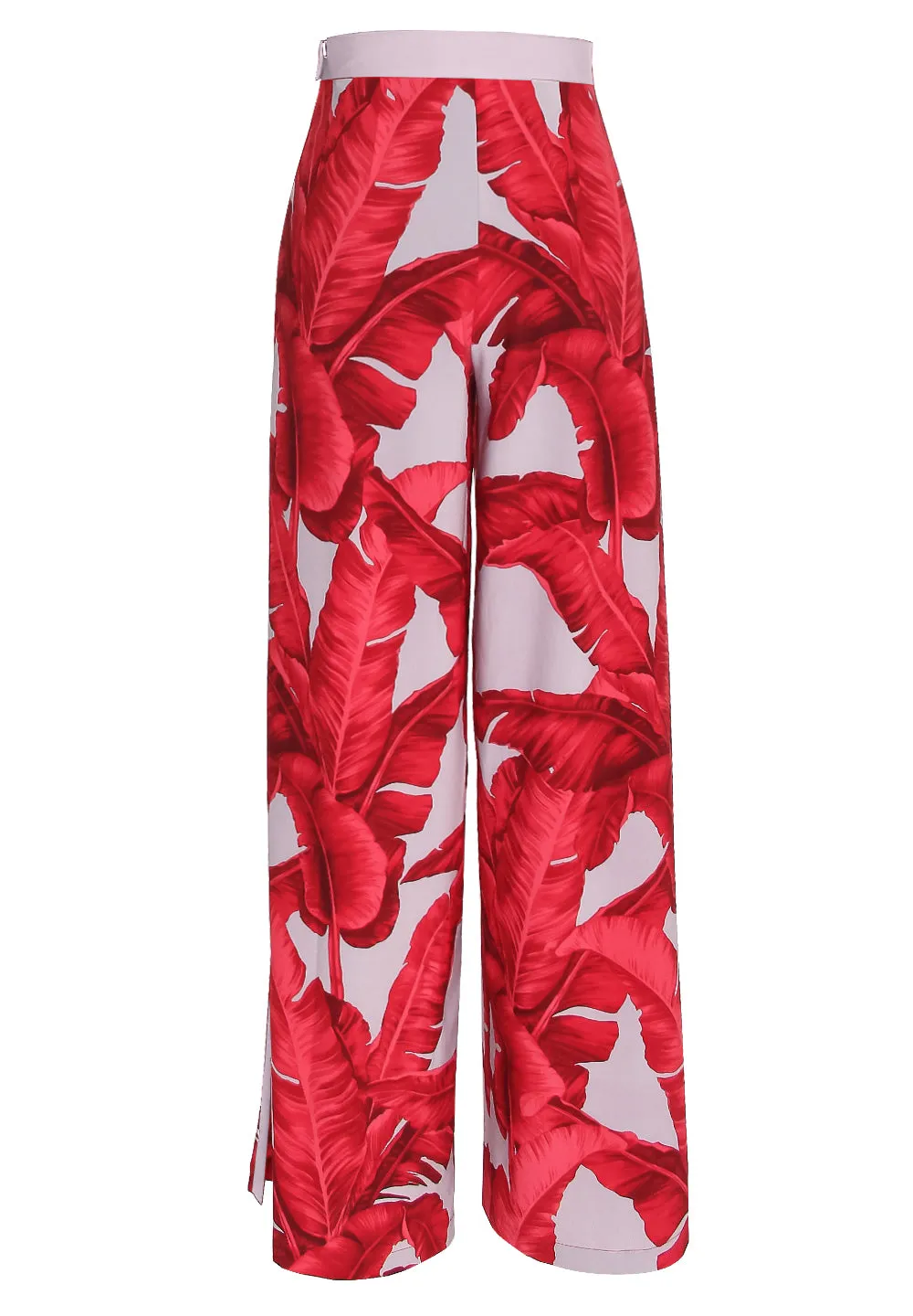 Jungle - Red / Grey Palm Pants (Grey)