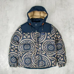 Penfield Jacquard Bowerbridge Quilted Jacket - Navy Blazer