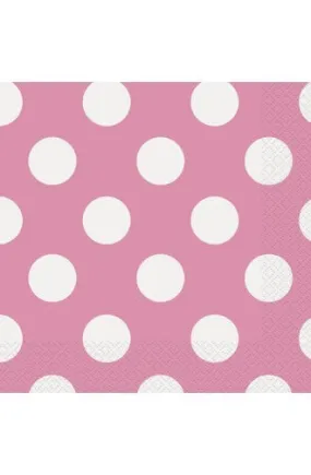 Pink Polka Dot - Napkins