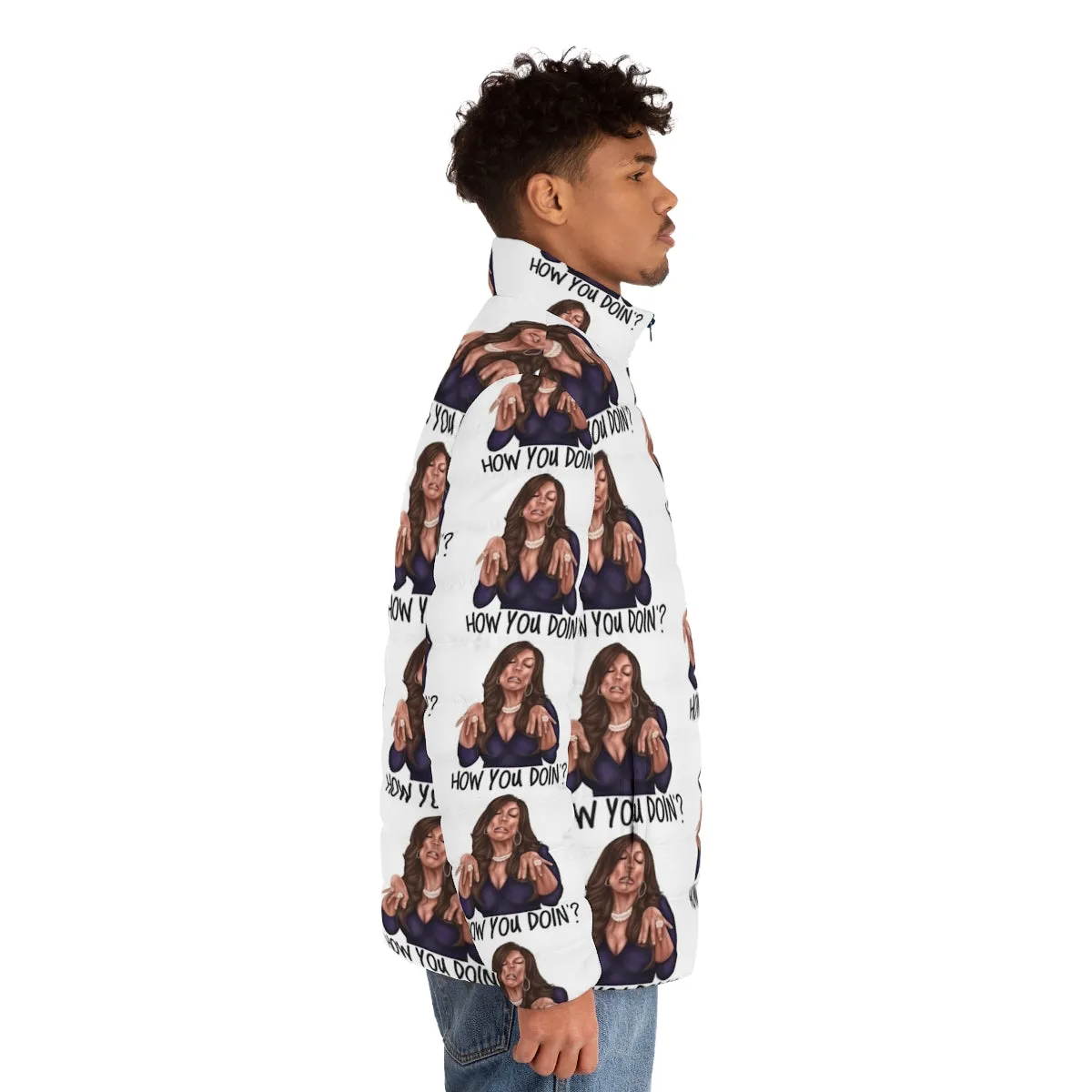 "How You Doin'?" Wendy Williams-Inspired Puffer Jacket