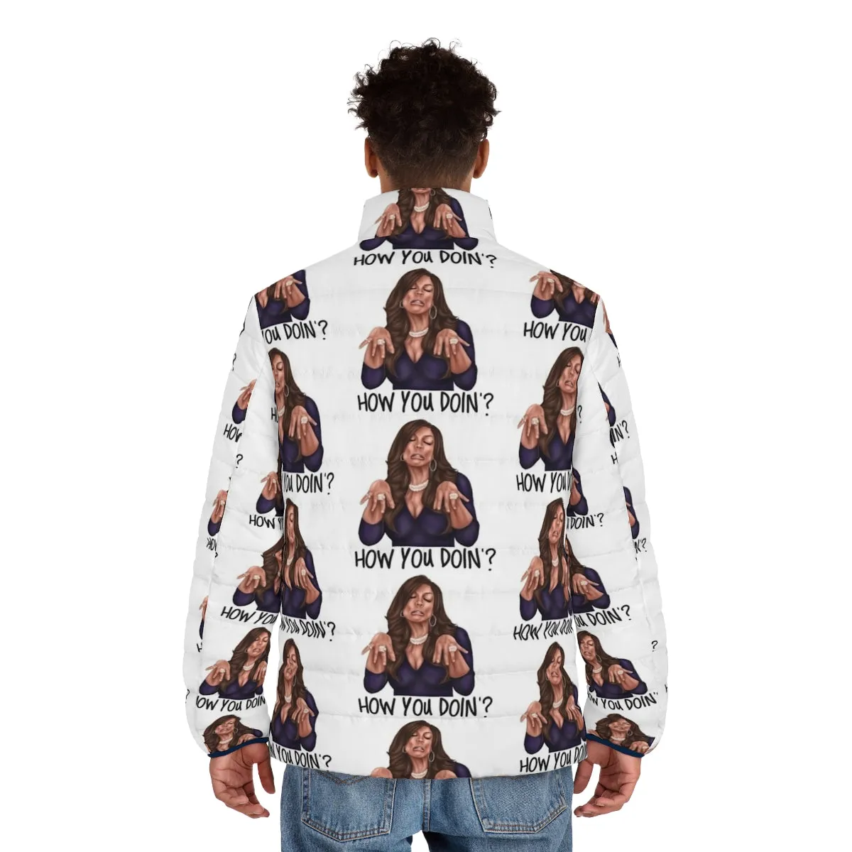 "How You Doin'?" Wendy Williams-Inspired Puffer Jacket