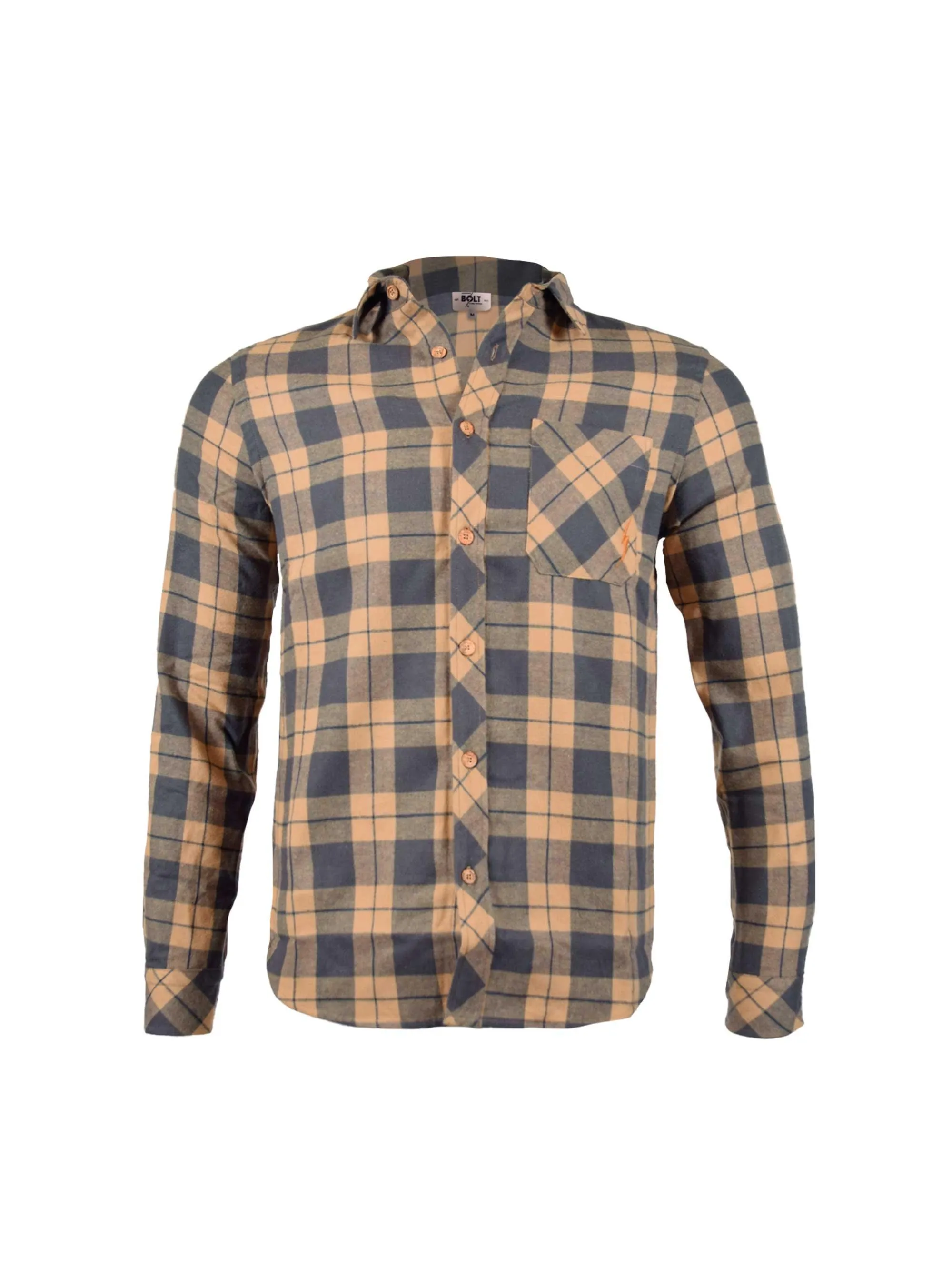 REGULAR COTTON-FLANNEL SHIRT