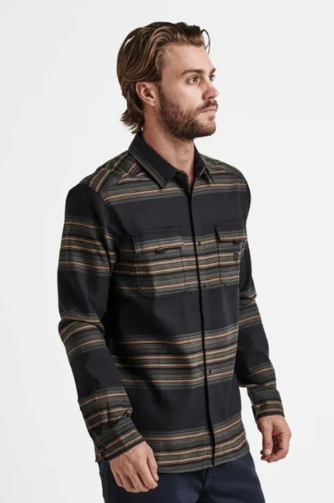 ROARK - Diablo Long Sleeve Flannel - Black/Military