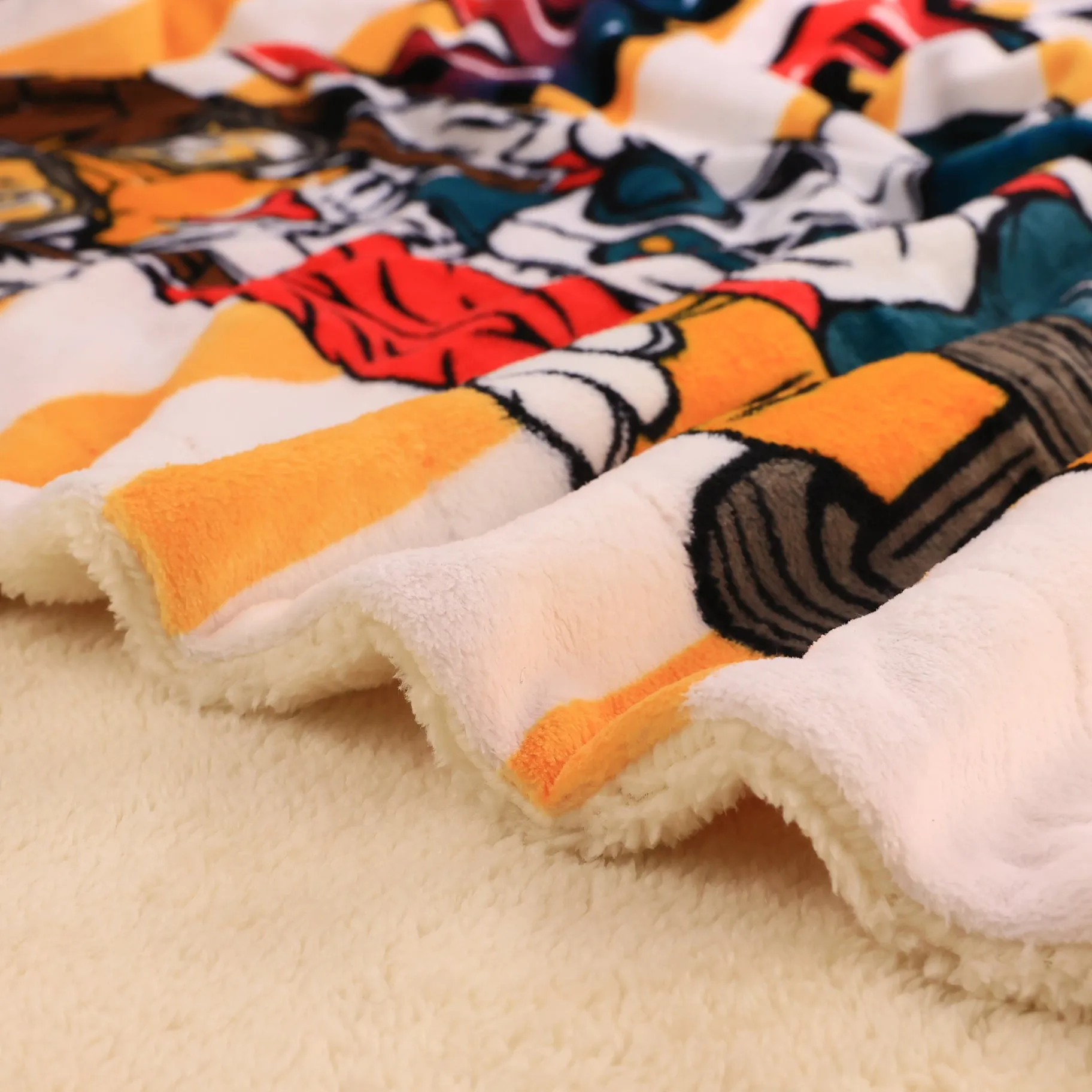 Tigger Reversible Sherpa Blanket Throw