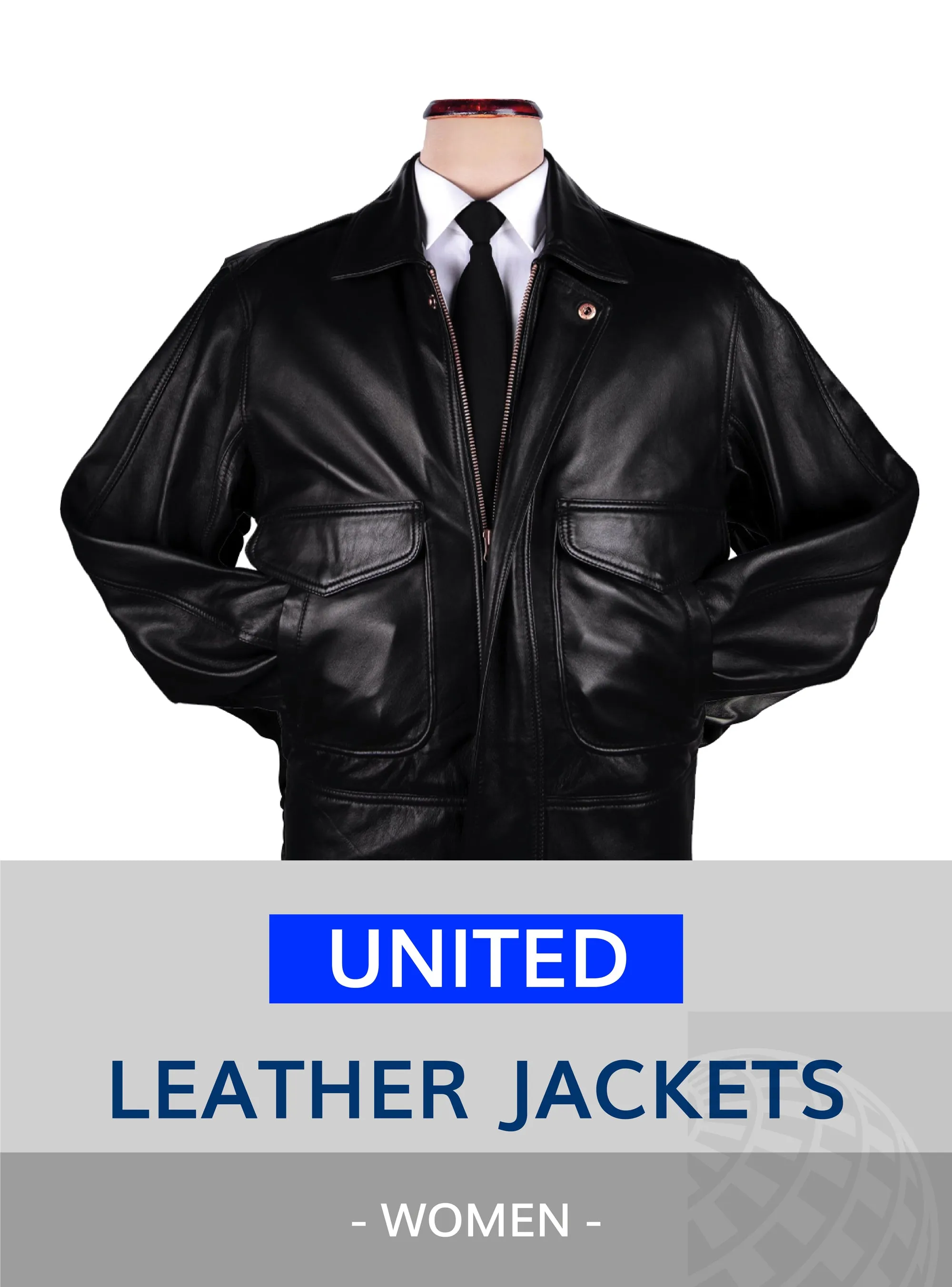 UNITED UNIFORM LEATHER JACKETS WOMEN